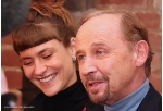Zu Gast beim Meet&Greet im Rathauskeller: die Schauspieler Sophie Pfennigstorf und Alexander Held
